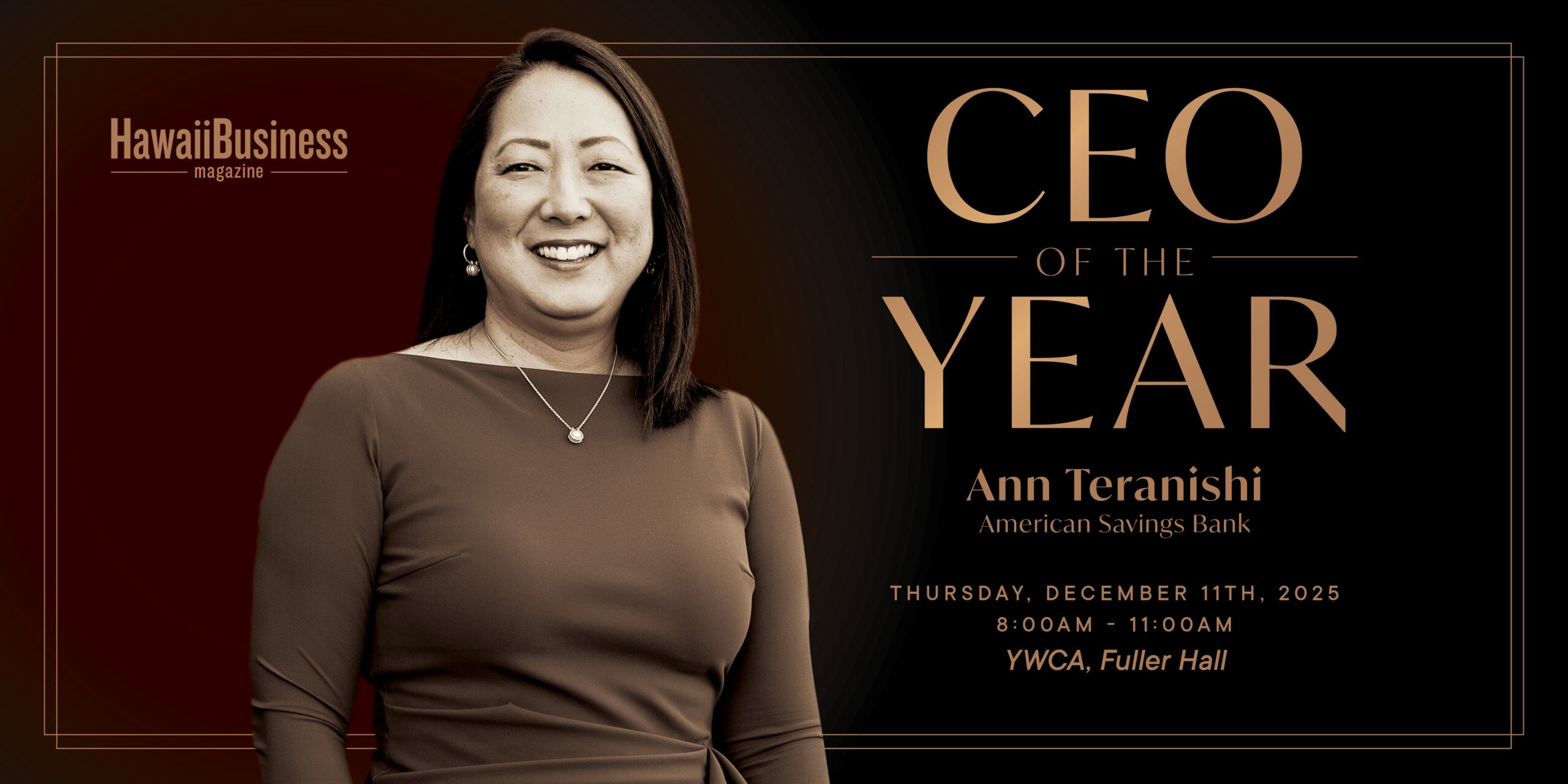 Ceo Of Year 2025 Ann Teranishi Hero And Footer 2160 X 1080